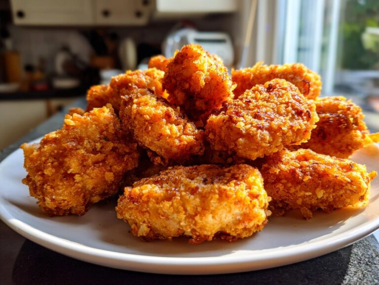 Easy Homemade Chicken Nuggets with Ground Chicken
