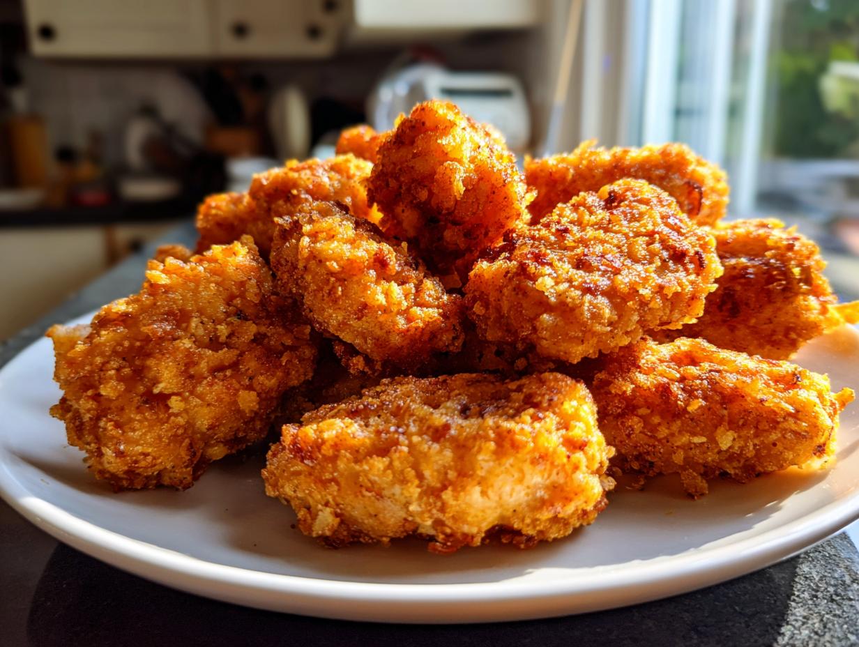 Easy Homemade Chicken Nuggets with Ground Chicken