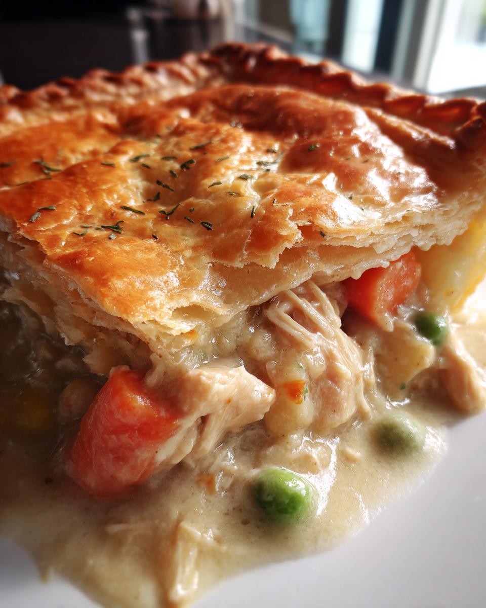 Easy Slow Cooker Chicken Pot Pie - detail 1