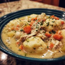 Slow Cooker Chicken and Dumplings