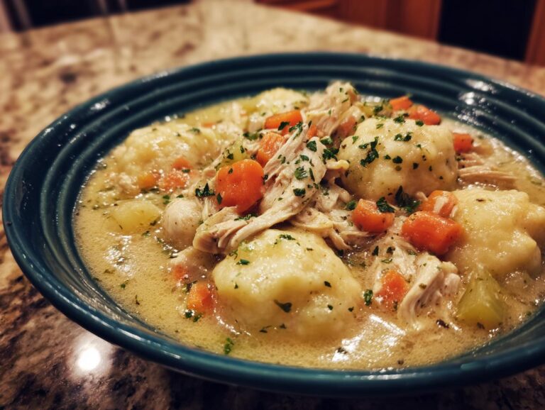 Easy Slow Cooker Chicken and Dumplings Recipe