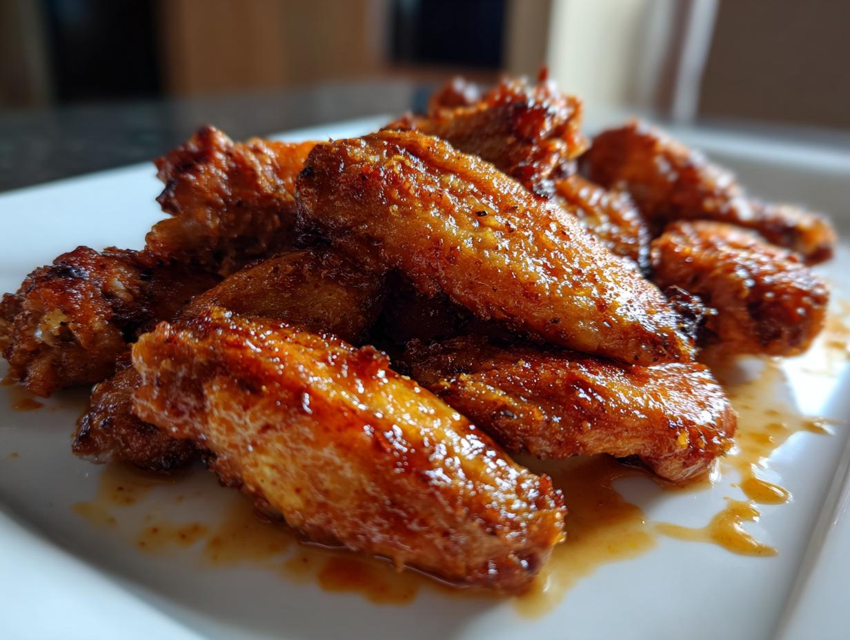 Extra Crispy Baked Chicken Wings