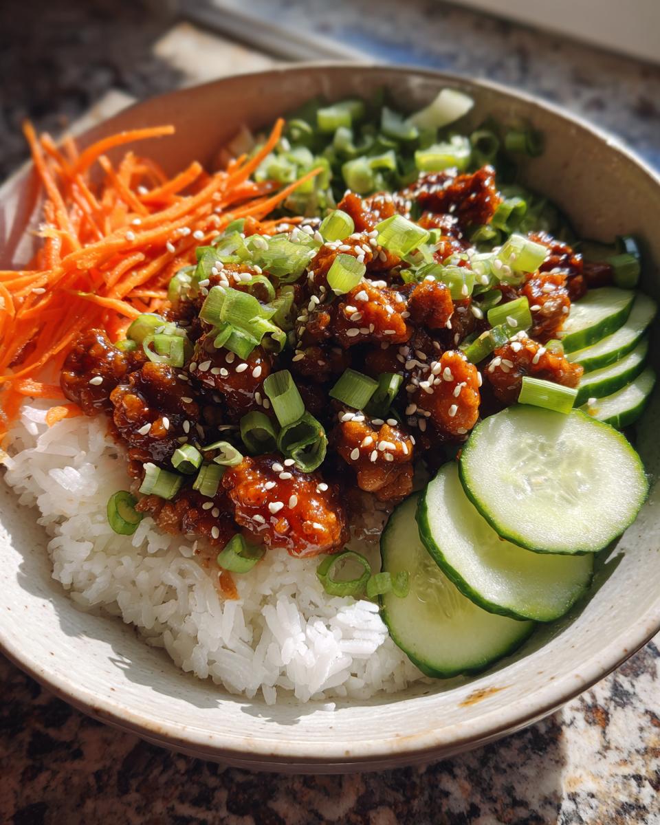 Firecracker Ground Chicken Bowl - detail 1