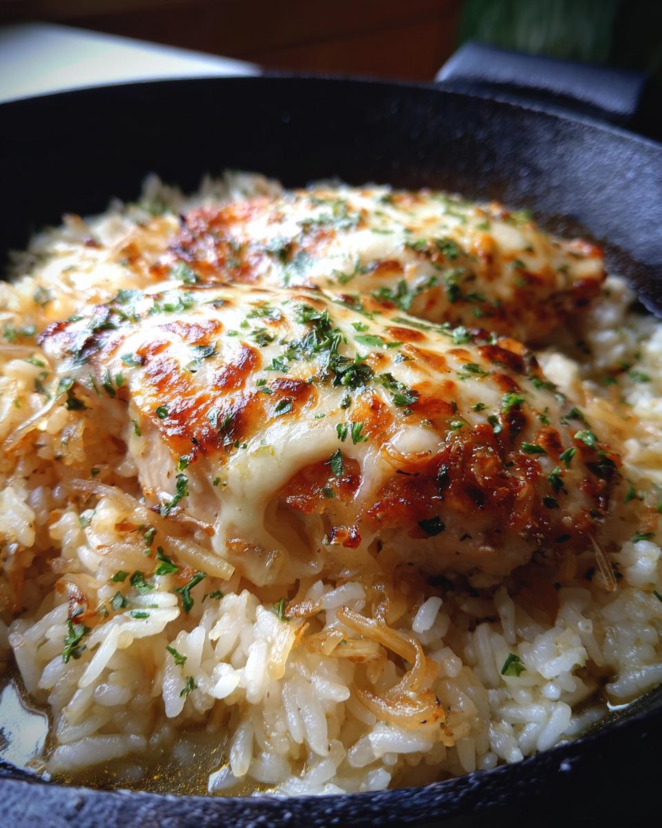 French Onion Chicken Rice - detail 2