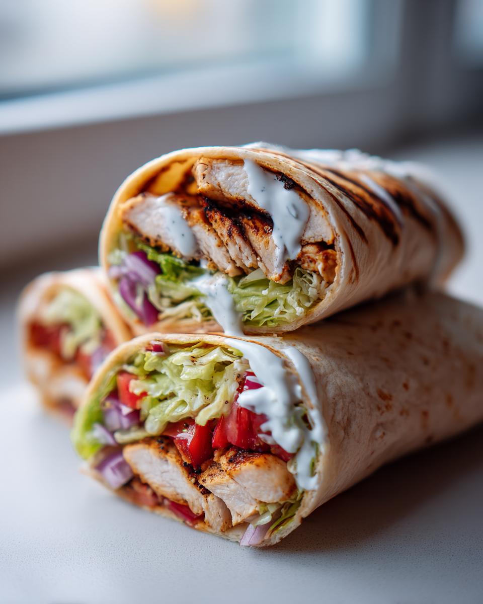 Grilled Chicken Wrap - detail 2