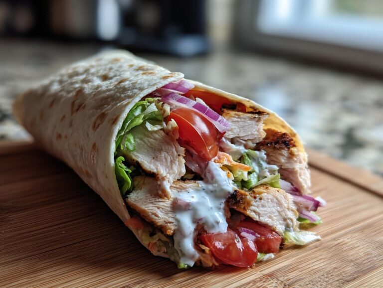 Grilled Chicken Wrap