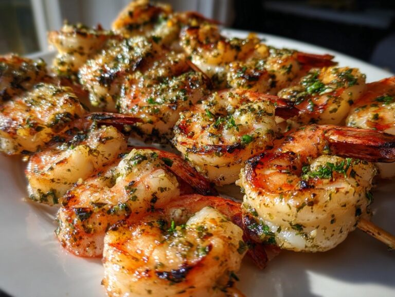 Grilled Garlic and Herb Shrimp Recipe