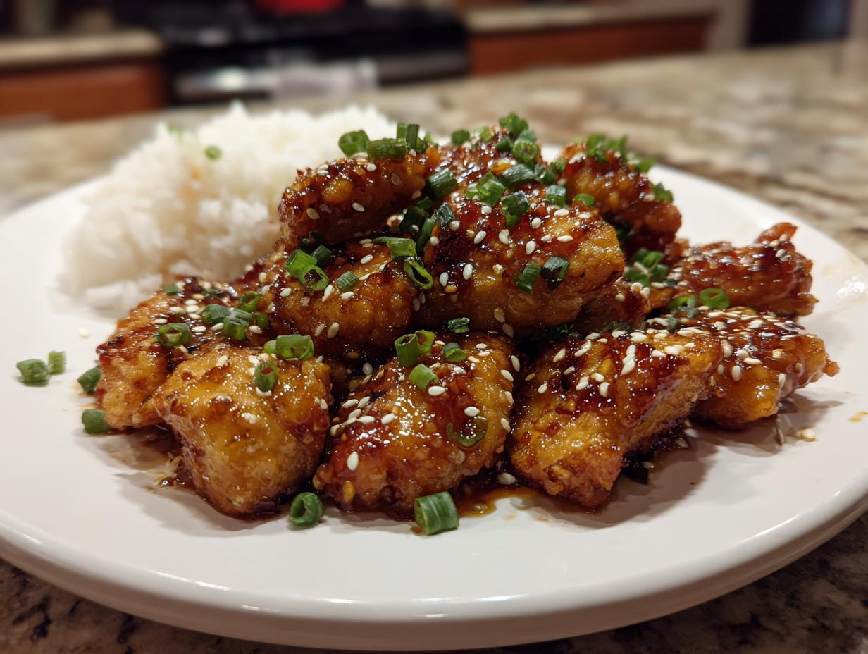 HONEY GARLIC CHICKEN
