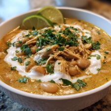 High Protein White Chicken Chili