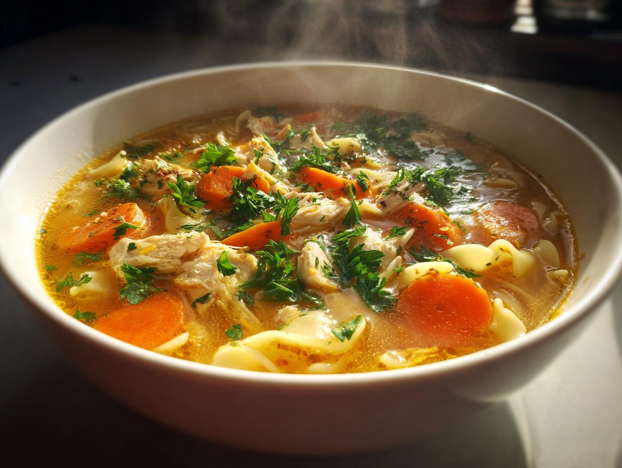 Homemade Chicken Noodle Soup
