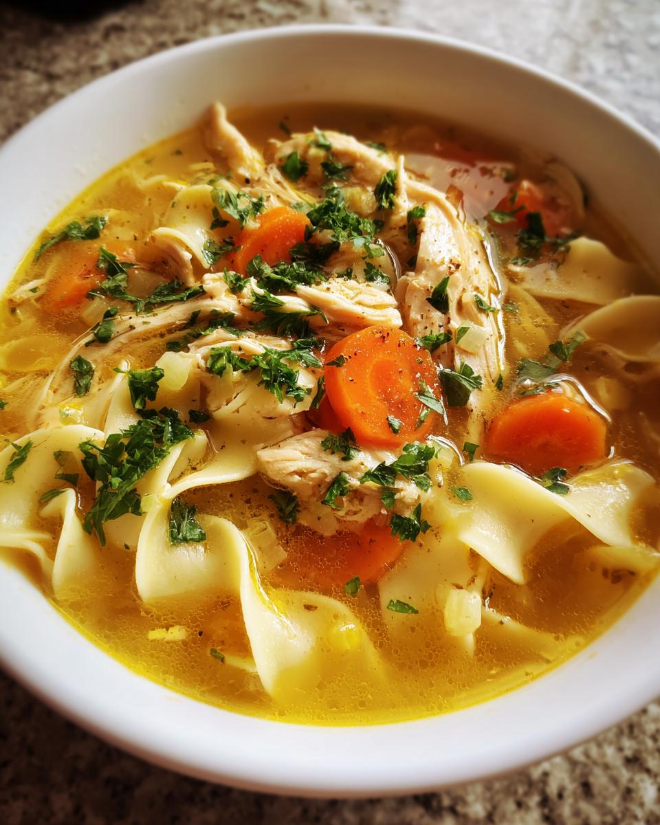 Homestyle Chicken Noodle Soup - detail 1