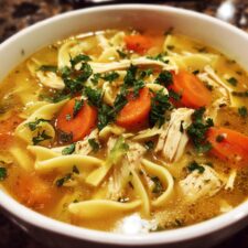 Homestyle Chicken Noodle Soup