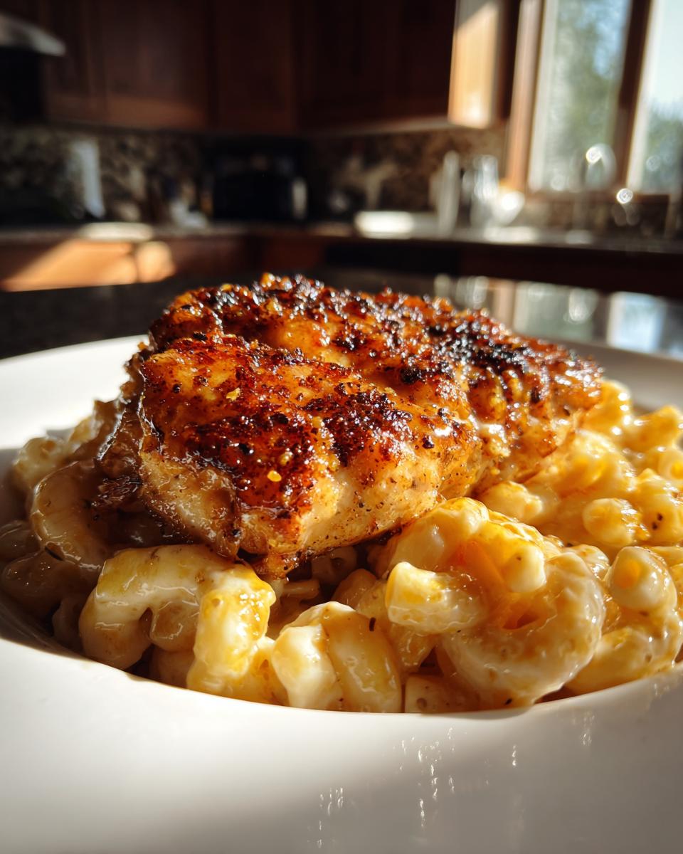 Honey Garlic Butter Chicken with Mac & Cheese - detail 2