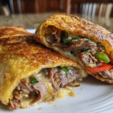 Keto Philly Cheesesteak Rolls