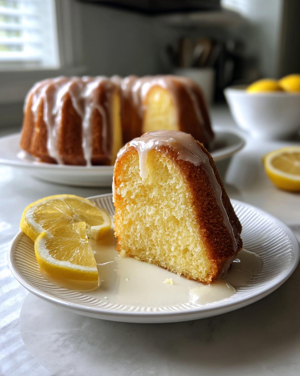 Lemon Bundt Cake - detail 2