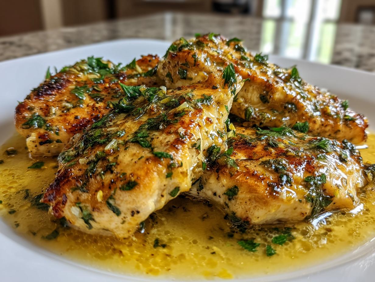 Lemon Chicken Recipe with Lemon Butter Sauce