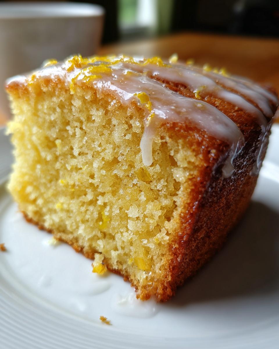 Moist Lemon Cake - detail 2