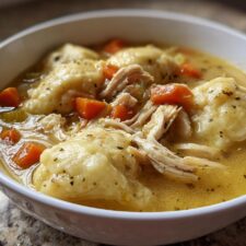 Old-Fashioned Chicken and Dumplings