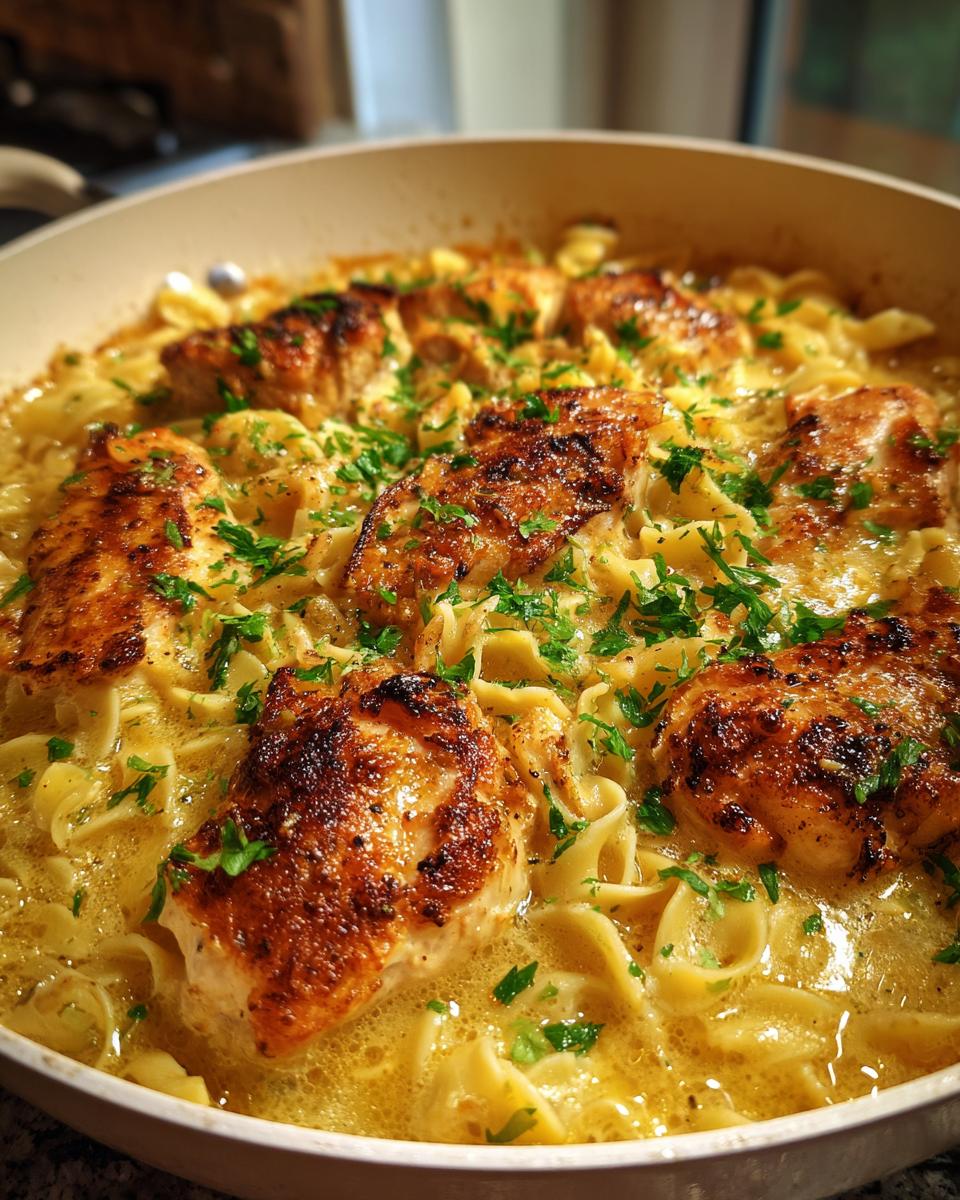 One-Pan Chicken with Buttered Noodles - detail 2