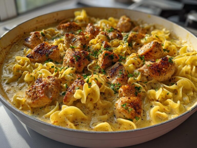 One-Pan Chicken with Buttered Noodles