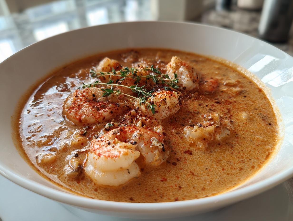 Shrimp and Crab Seafood Bisque