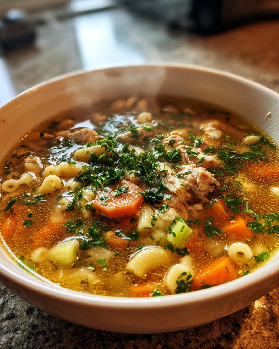 Sicilian Chicken Soup - detail 2