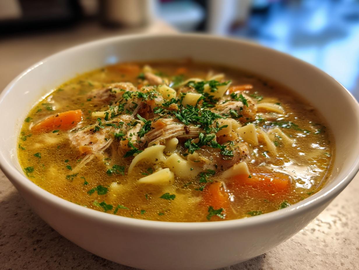 Sicilian Chicken Soup