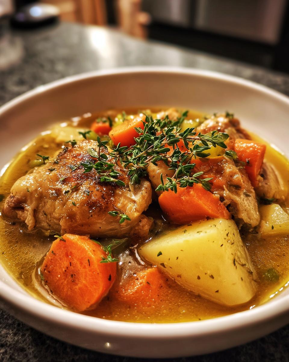 Slow Cooker Chicken Stew Recipe - detail 2