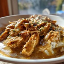 Slow Cooker Chicken and Gravy