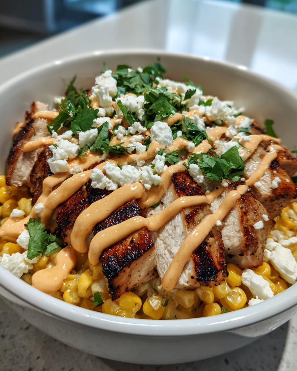 Tasty Street Corn Chicken Bowl - detail 1