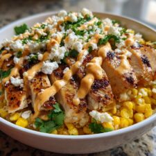 Street Corn Chicken Bowl