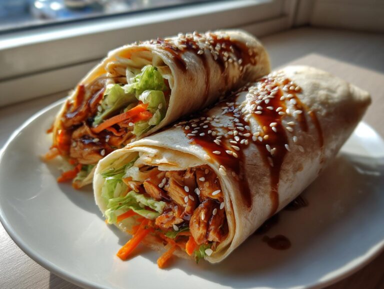 Teriyaki Chicken Wrap Recipe