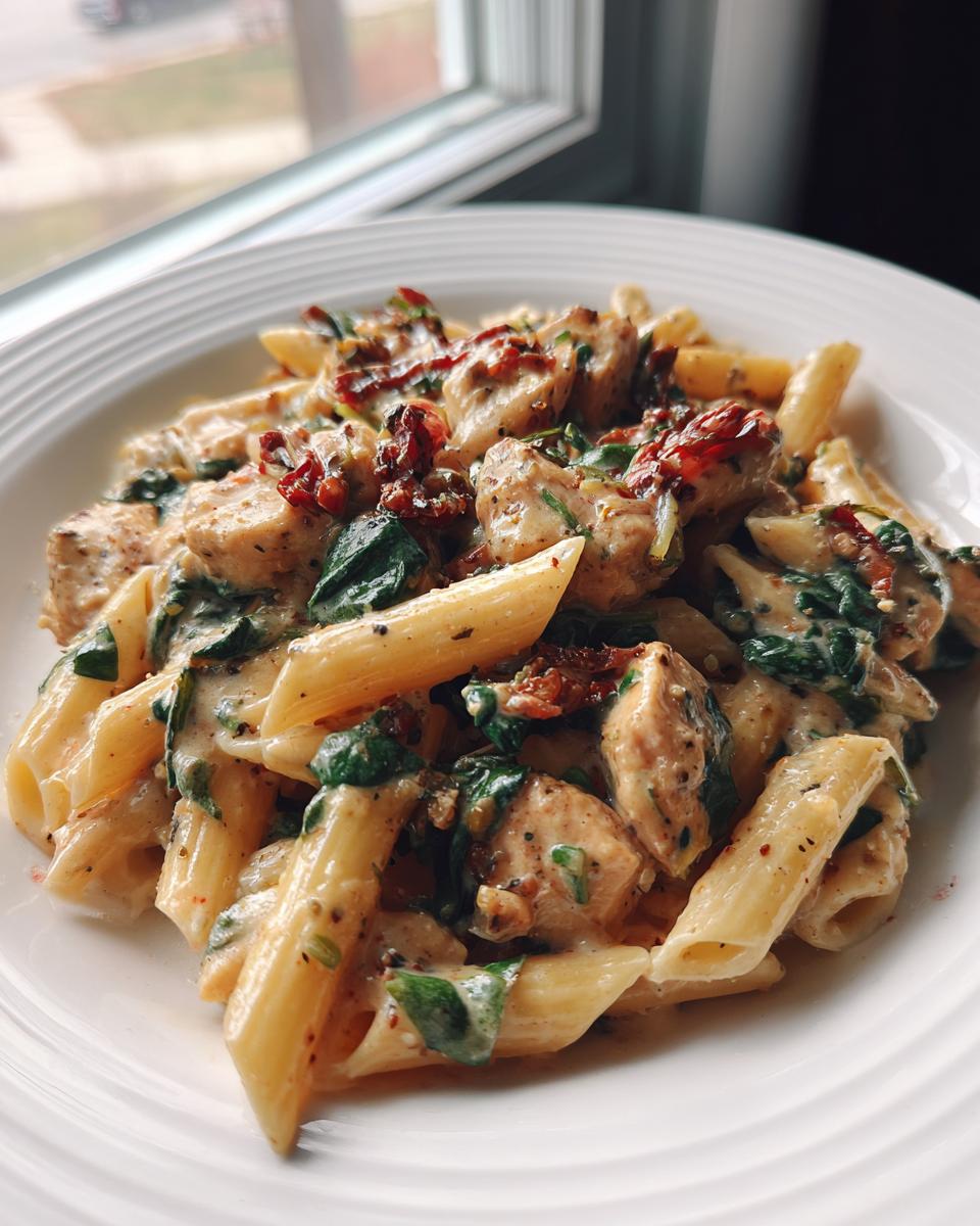 Tuscan Chicken Pasta - detail 2
