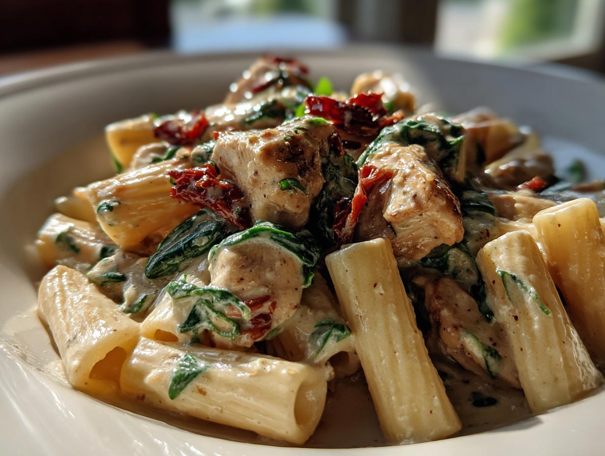 Tuscan Chicken Pasta