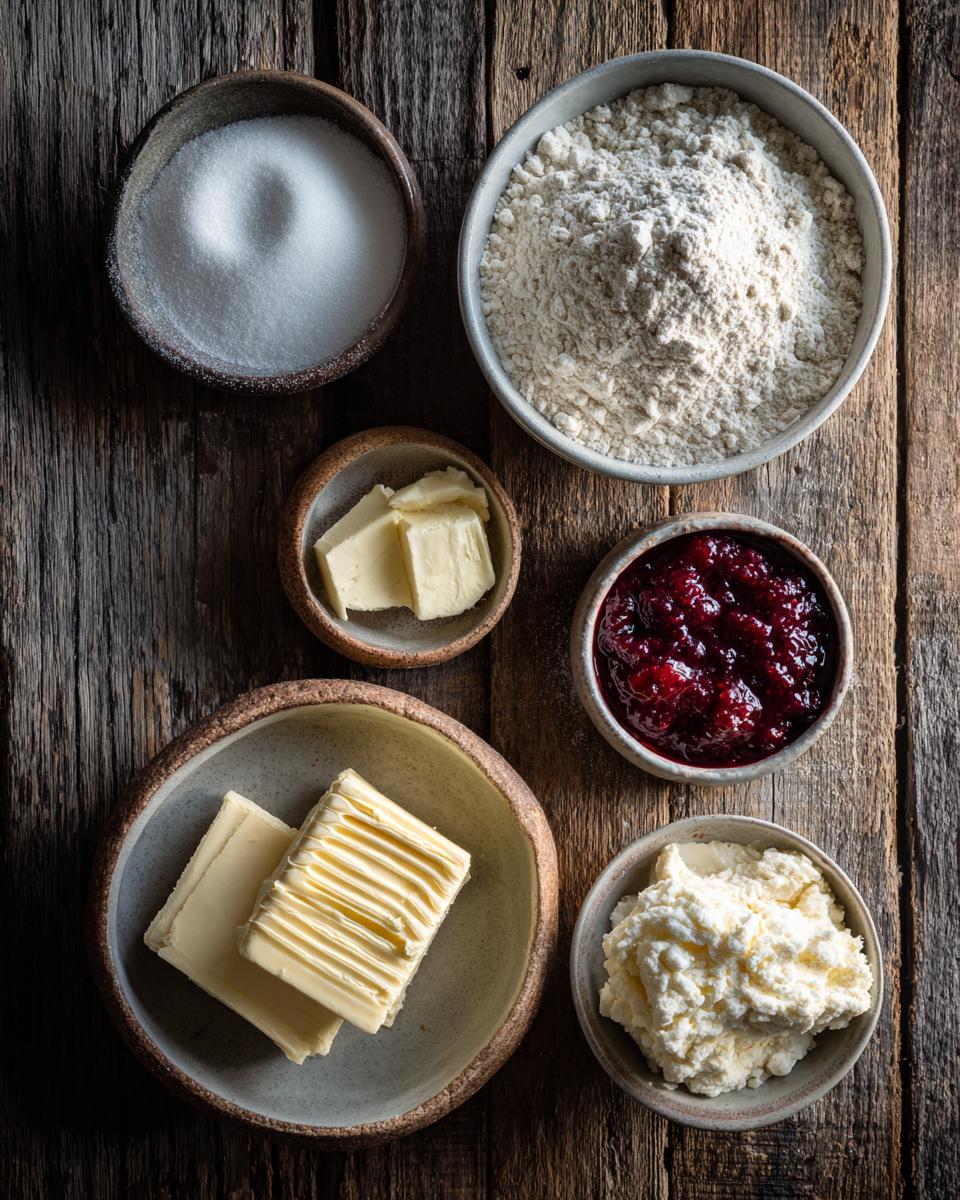 5-Ingredient Raspberry Cheesecake Thumbprint Cookies - detail 1