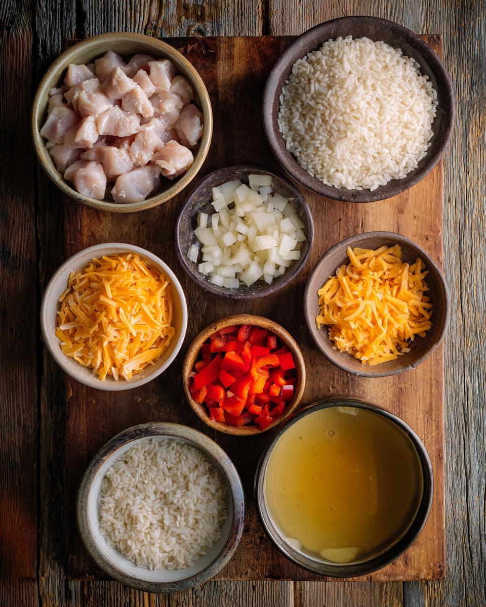 Cheesy Chicken and Rice Recipe - detail 1