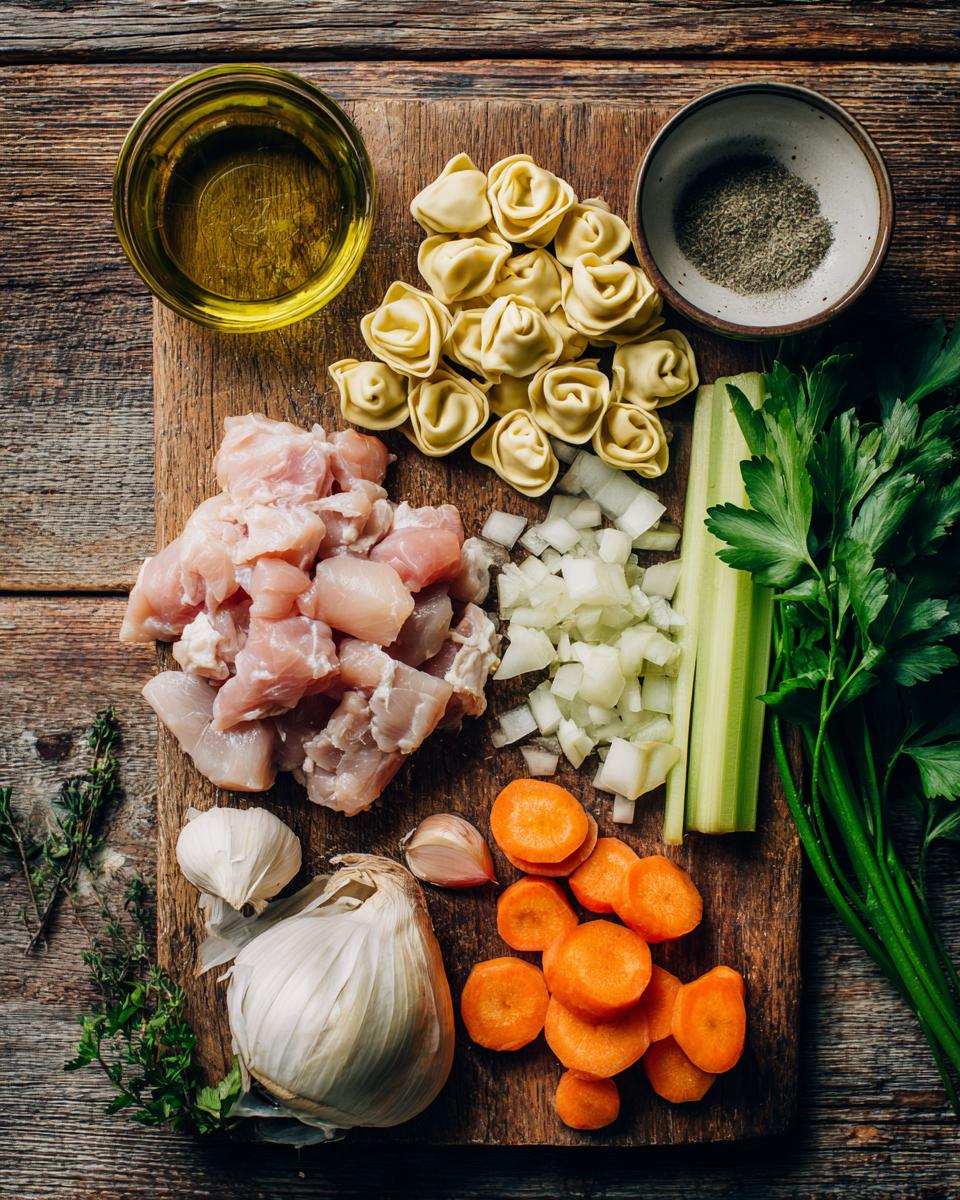 Chicken Tortellini Soup Recipe - detail 1