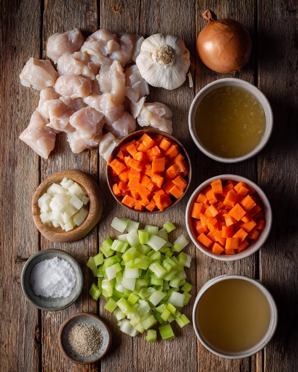 Crock Pot Chicken & Dumplings - detail 1