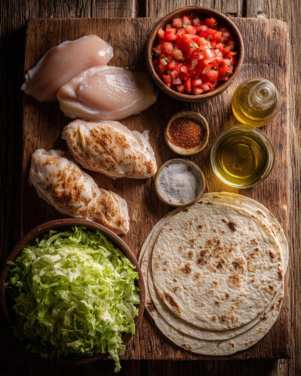 Grilled Chicken Wrap - detail 1