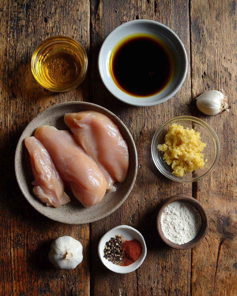 HONEY GARLIC CHICKEN - detail 1