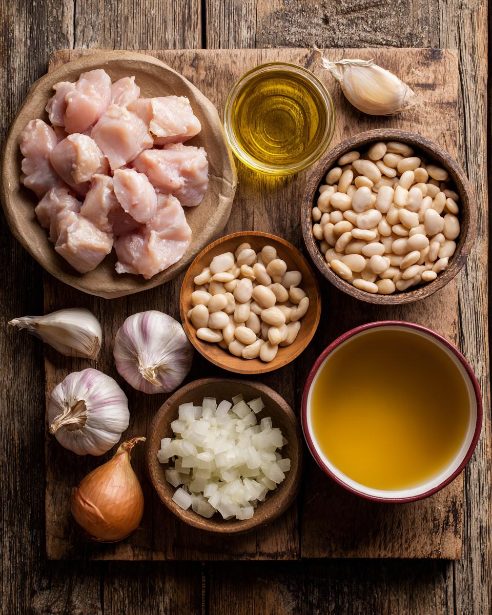 High Protein White Chicken Chili - detail 1