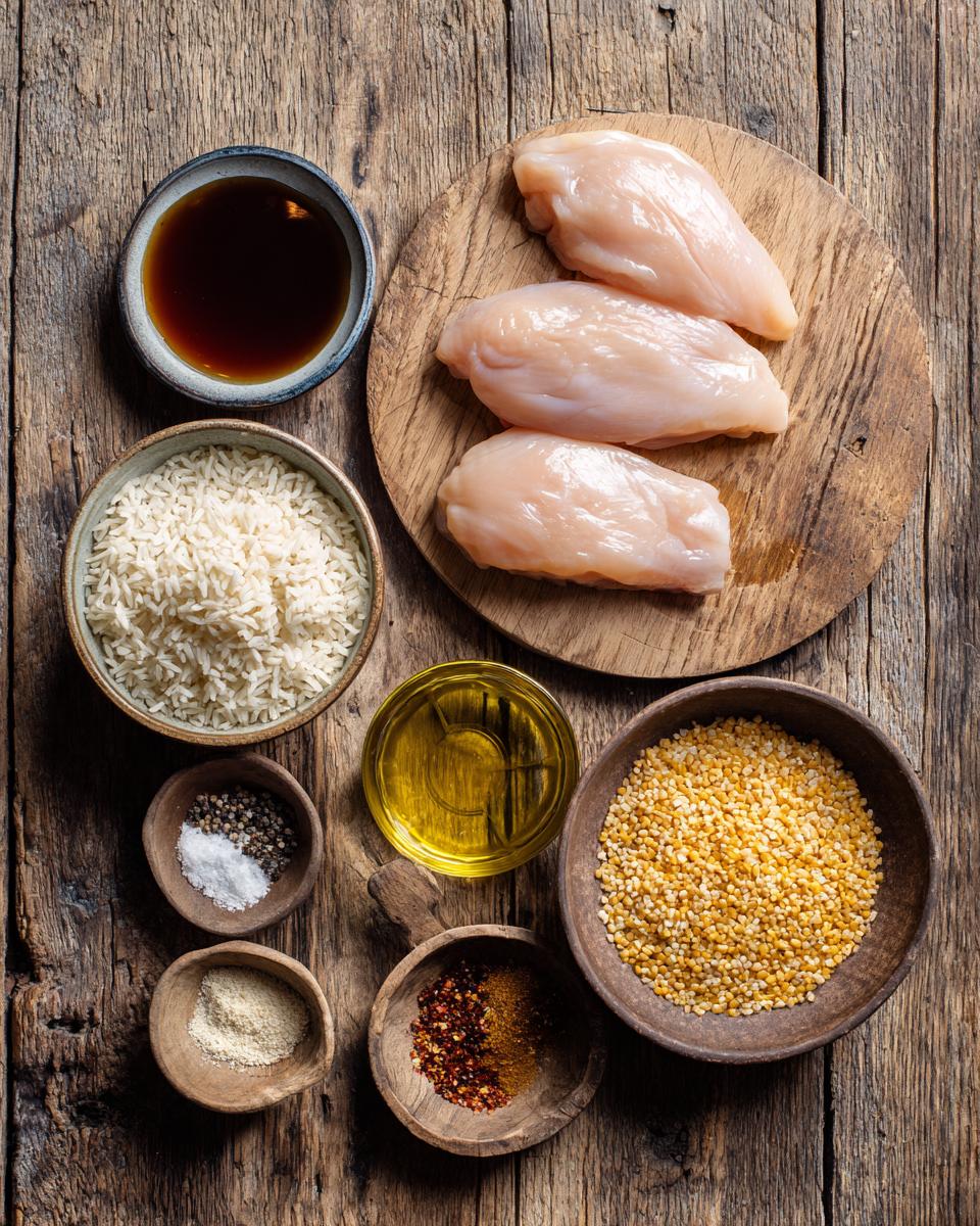 Honey BBQ Chicken Rice - detail 1