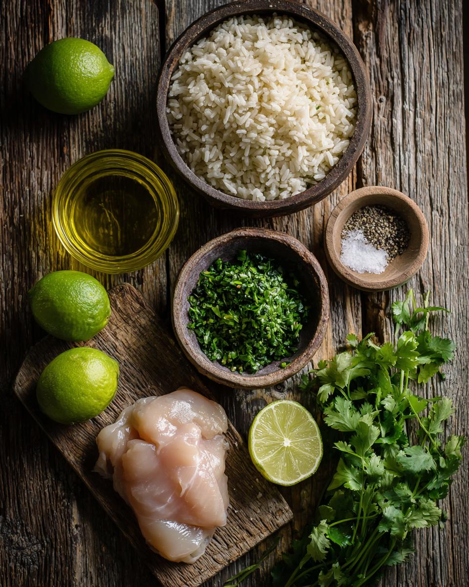 Lime and Cilantro Chicken Rice Bowl - detail 1