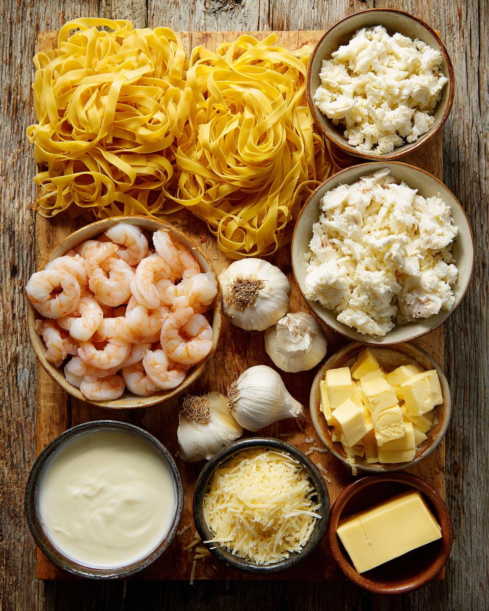 One-Pot Shrimp and Crab Alfredo - detail 1