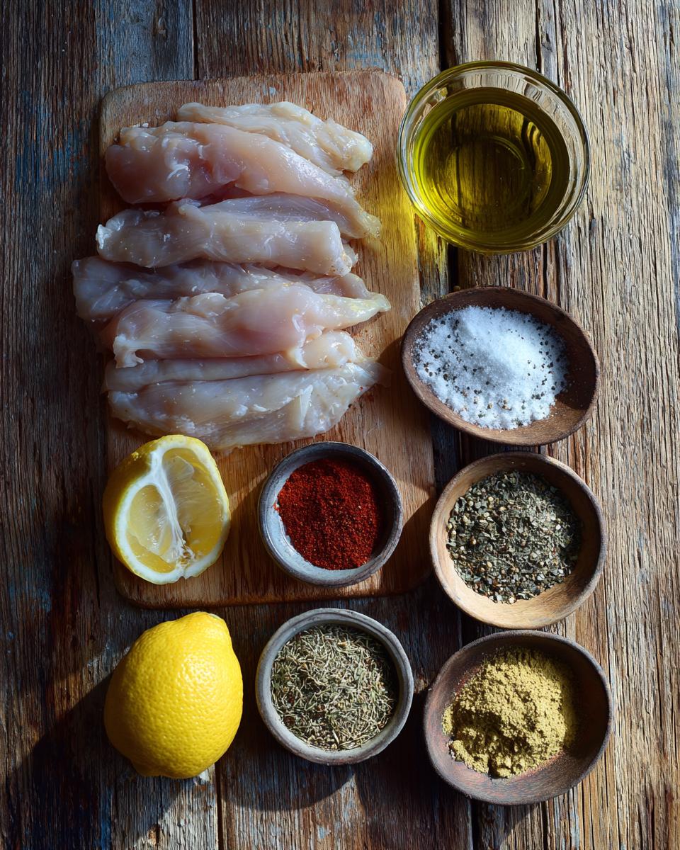 Quick Mediterranean Chicken Tenders Recipe - detail 1