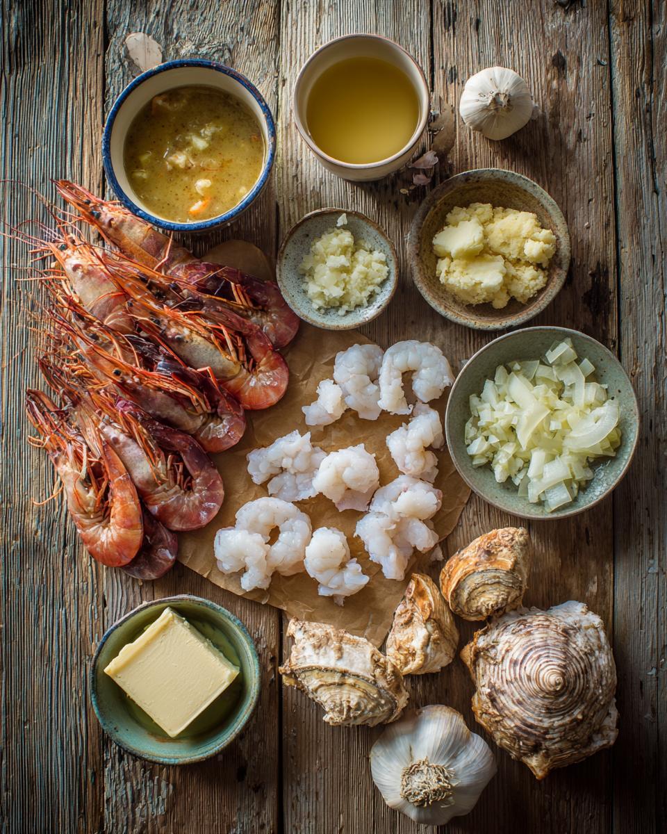 Seafood Bisque - detail 1