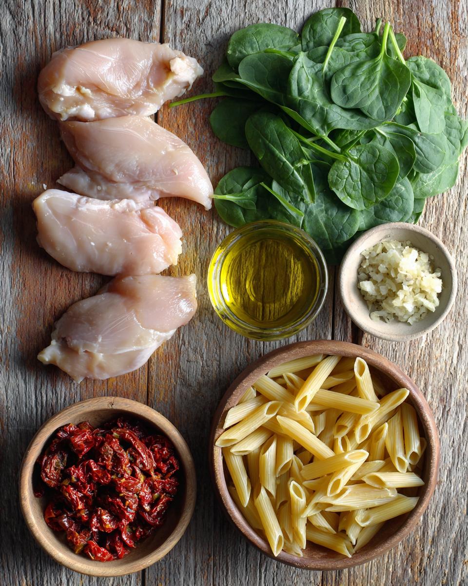 Tuscan Chicken Pasta - detail 1