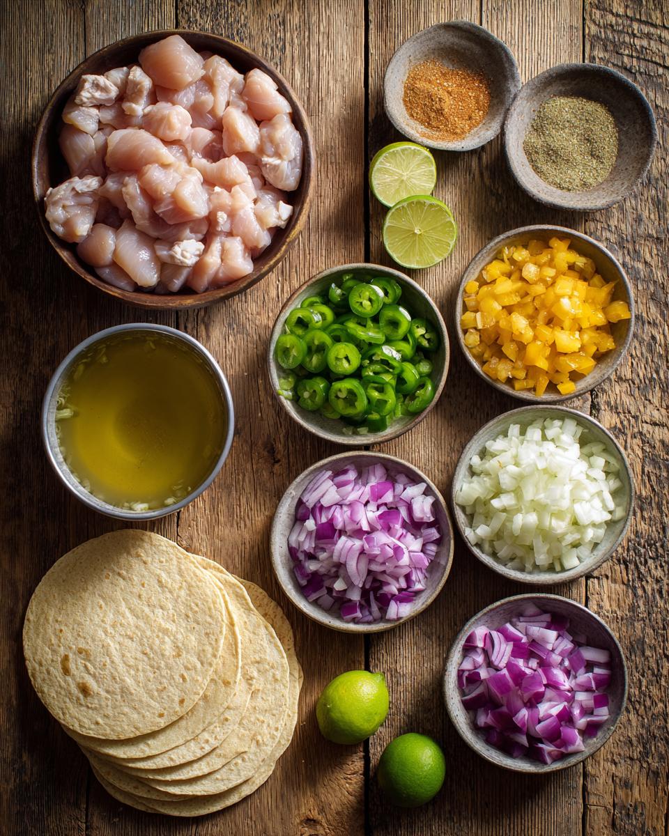 crockpot chicken tacos - detail 1