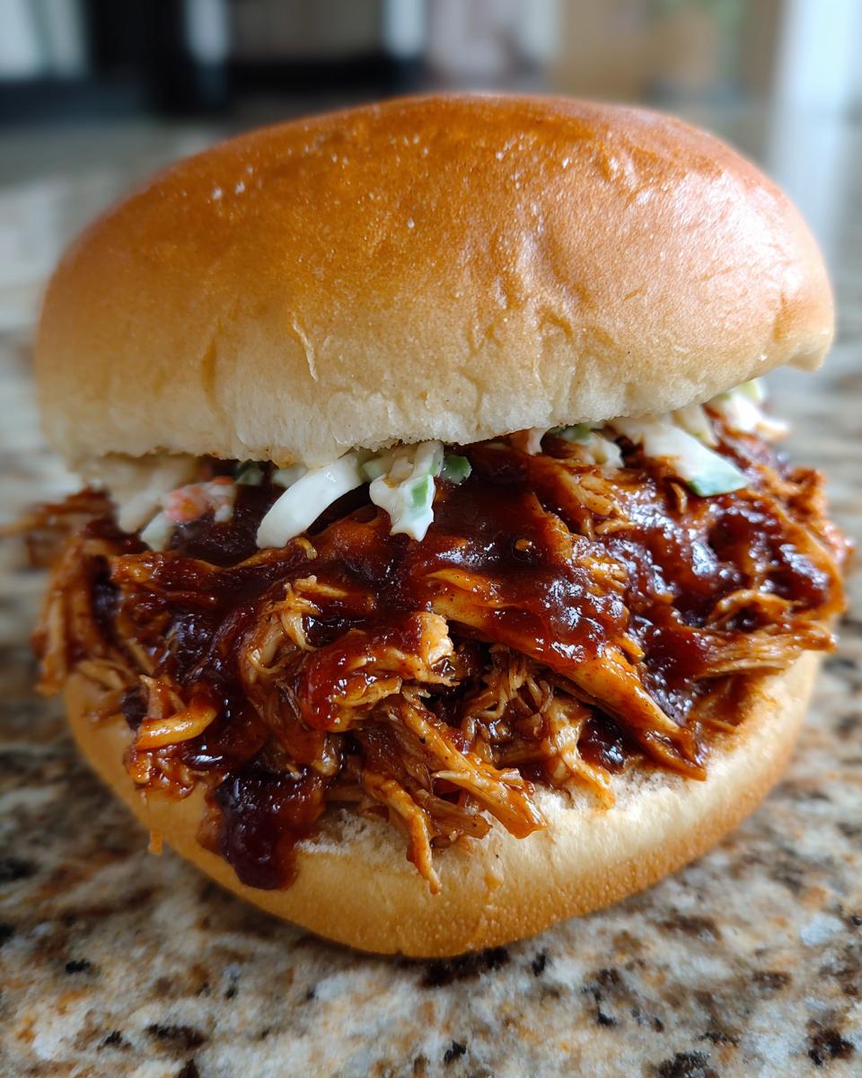 BBQ Pulled Chicken Sandwiches - detail 2