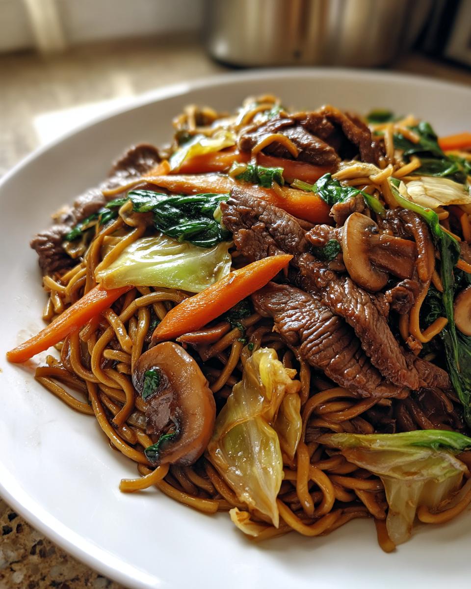 Beef Chow Mein - detail 2